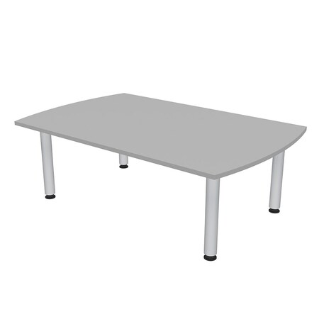 Skutchi Designs 45.25 in W, 71.5 in L, 29 in H, Engineered Wood Top, Grey HAR-AREC-46X72-PT-01